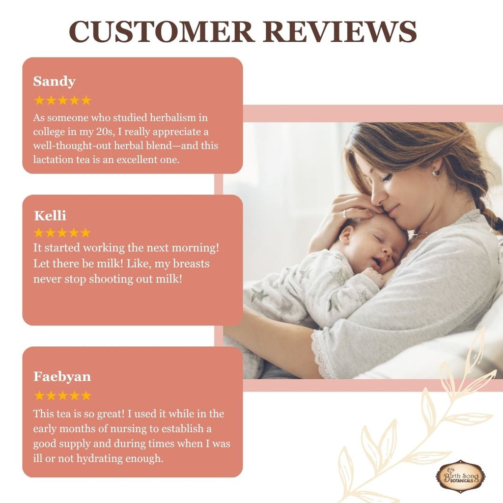 Nursing Nectar Herbal Breastfeeding Tea For Healthy Breastmilk Supply