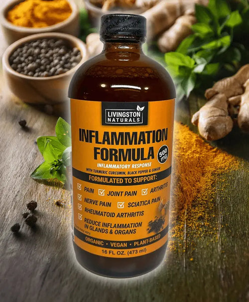 Organic Inflammation Formula by  Livingston Naturals, Natural Herbal Labs VeggieVerve
