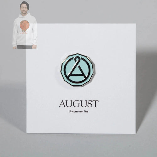 August Seal Enamel Pin August Uncommon Tea